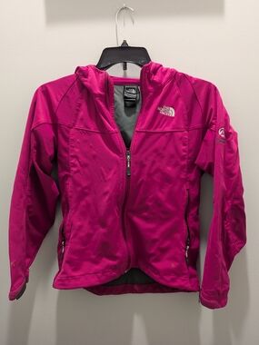 Women's North Face Summit Series Windstopper Jacket Hooded Soft Shell
